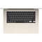 Ноутбук Apple MacBook Air 13 2024, 2560x1664 Apple M3, RAM 16 ГБ, SSD 256 ГБ, MC8J4, Starlight (Сияющая звезда) - фото 22695