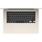 Ноутбук Apple MacBook Air 13 2025, 2560x1664 Apple M4, RAM 16 ГБ, SSD 512 ГБ, MW103, Starlight (Сияющая звезда) - фото 22972