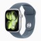 Умные часы Apple Watch Series 11 46 мм Silver Aluminium Case GPS, Anchor Blue Sport Band (Синий) - фото 23439