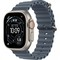 Умные часы Apple Watch Ultra 3 49 мм Natural Titanium Case, Anchor Blue Ocean Band (Синий) - фото 23482