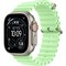 Умные часы Apple Watch Ultra 3 49 мм Natural Titanium Case, Neon Green Ocean Band (Зеленый) - фото 23485
