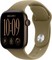 Умные часы Apple Watch Series 12 46 мм Dark Bronze Aluminium Case GPS, Olive Sport Band (Зеленый) - фото 24486